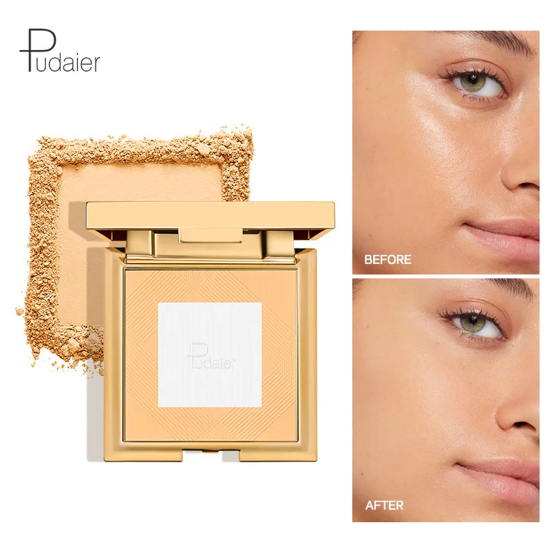 

Oil-control long-lasting powder light and delicate matte concealer invisible pores long-lasting makeup facial makeup