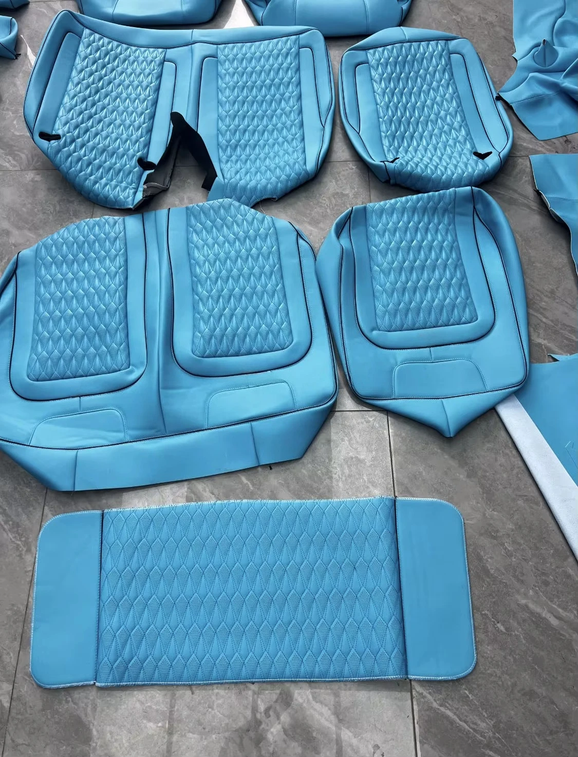 GSY Factory Wholesale G300 G350 G500 G550 G63 Custom Nappa Leather Aero Seat Seat Covers Replacement Commercial Vehicle Seats