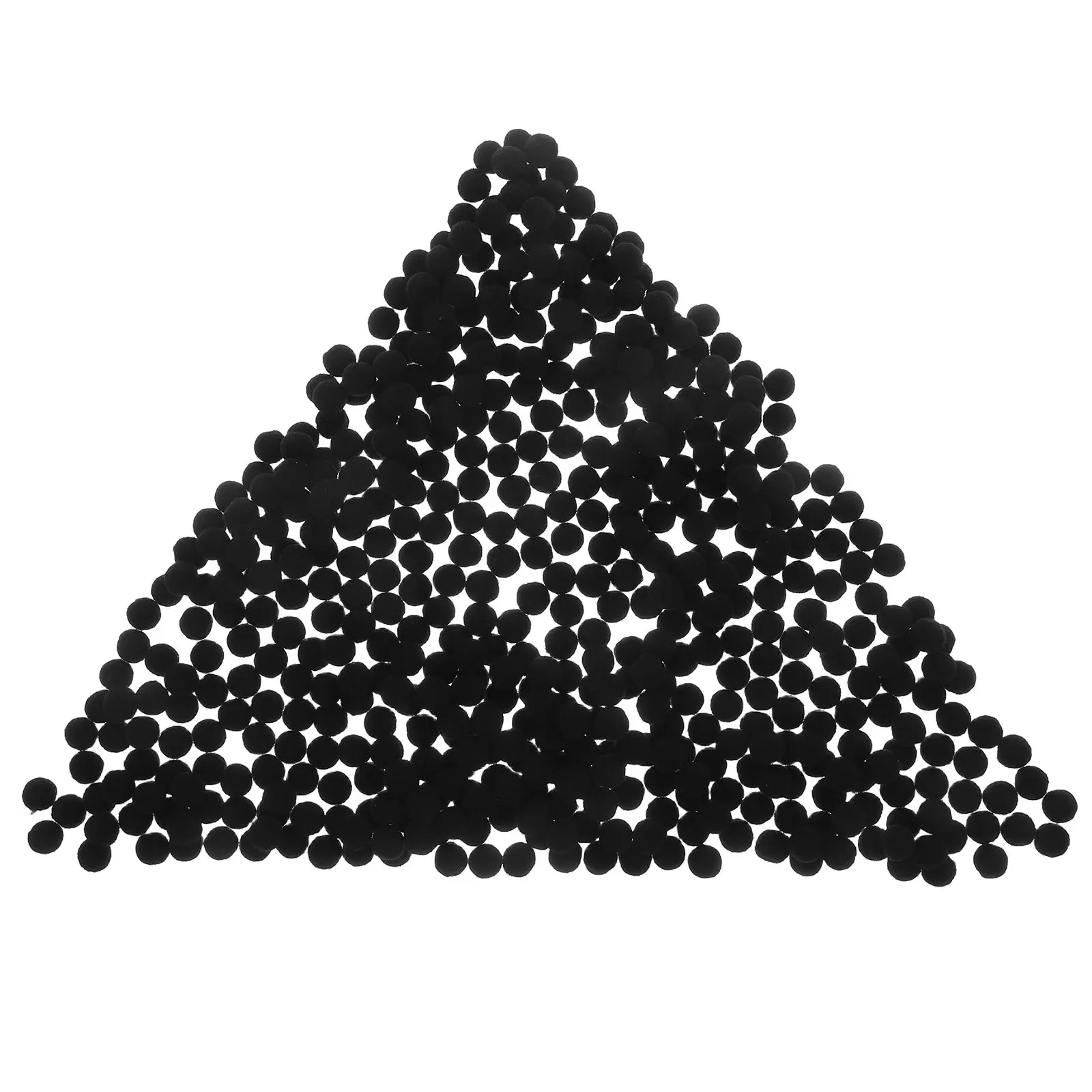 500Pcs High Elasticity Pom Poms Craft Balls for DIY Art Projects Home Decor Christmas Decorations Rainbow Color Crafting