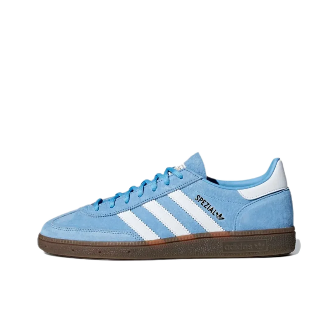 Adidas NEW HANDBALL SPEZIAL LOW White Blue Men's and Women's Board Shoes Autumn Classic Retro Sneakers Casual Fashion Sneakers