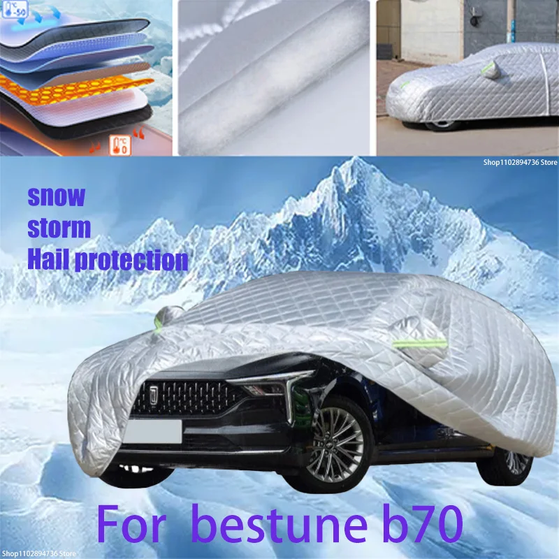 

For bestune b70 Outdoor Cotton Thickened Awning For Car Anti Hail Protection Snow Covers Sunshade Waterproof Dustproof