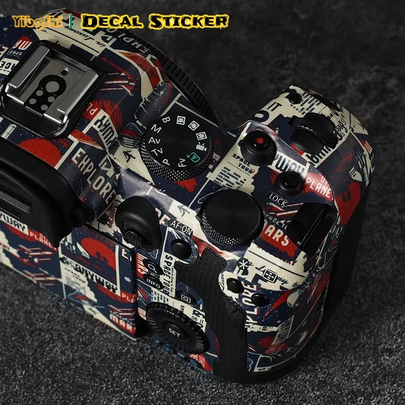 For Canon EOS R6 Mark II Camera Sticker Protective Skin Decal Vinyl Wrap Film Anti-Scratch Protector Coat R62 R6M2 R6 II Mark2