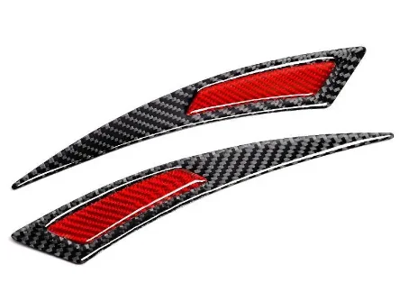 

Authentic Carbon Fiber Car Wheel Arch Guard 2PCS Real Sticker Protective Trim Exterior Accessories Decoration Upgrade Auto Parts