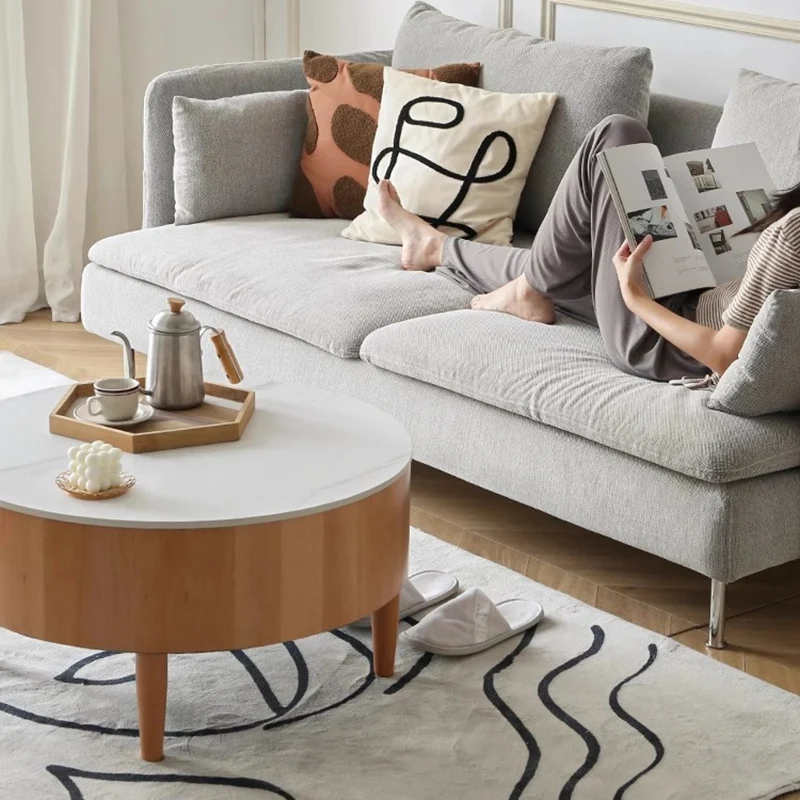 

storage living room coffee table modern decoration wood drawers coffee table simple center mesa auxiliar chinese style furniture