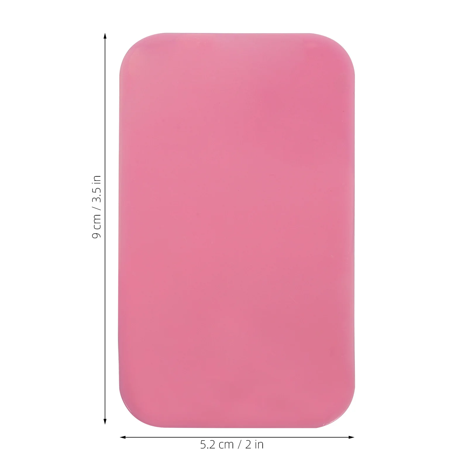 10Pcs Silicone Lash Pads Reusable Eyelash Extension Tool Ultra-Thin for Precision Grafting Professional False