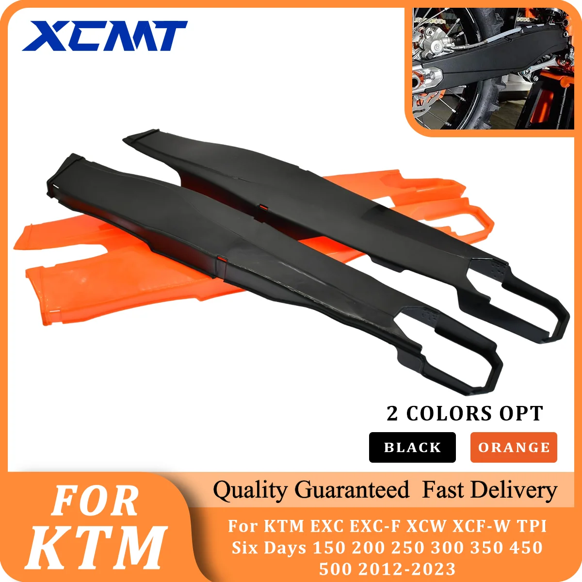 

Motorcycle Swingarm Guard Protector Swing Arm Protection Cover For KTM EXC EXCF EXC-F XCW XCFW 150 250 350 450 500 2012-2022