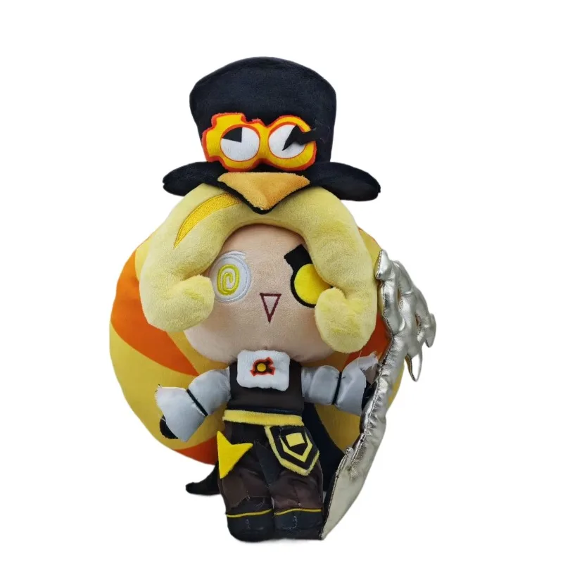 Shadow Milk Cookie Plush Toy Soft Fluffy Stuffed Cartoon Game Toy Home Room Decoration Collectible Gift for Game Fans