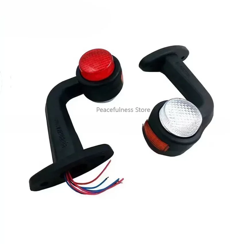 

2pc 12v-24v truck LED arm light LED waist truck side trailer signal light