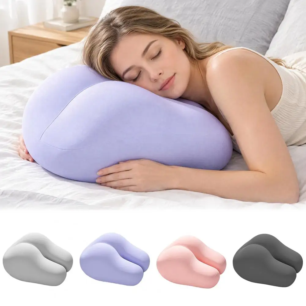 Ergonomic Support Butt Shaped Memory Foam Pillow Ergonomic Leg Elevation Knee Support Cushion Stomach Sleeper Comfort Posture
