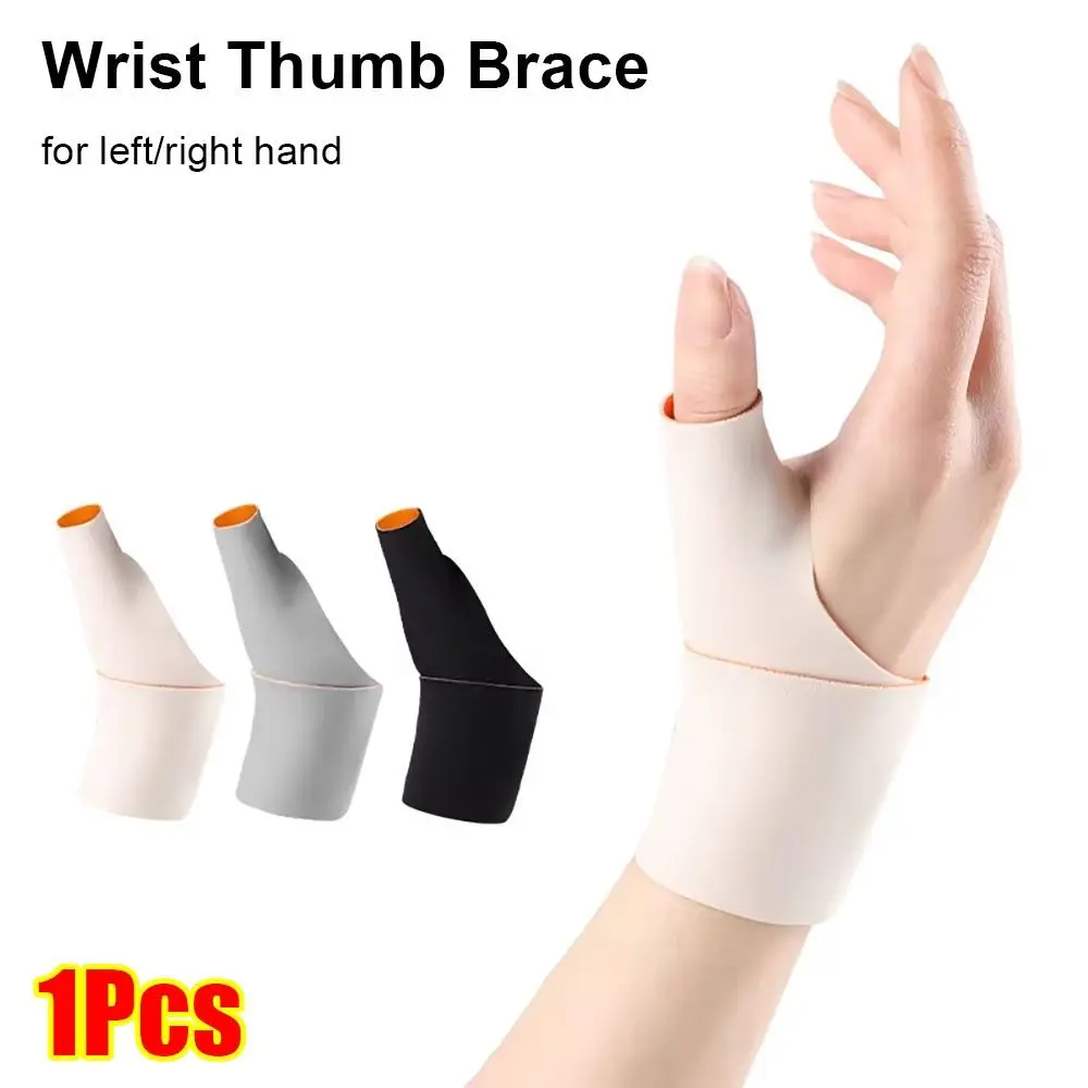

1Pcs Lightweight Wrist Thumb Brace Adjustable Breathable Pressure Thumb Support Ultra-thin Wristband Protector for Sports/Typing