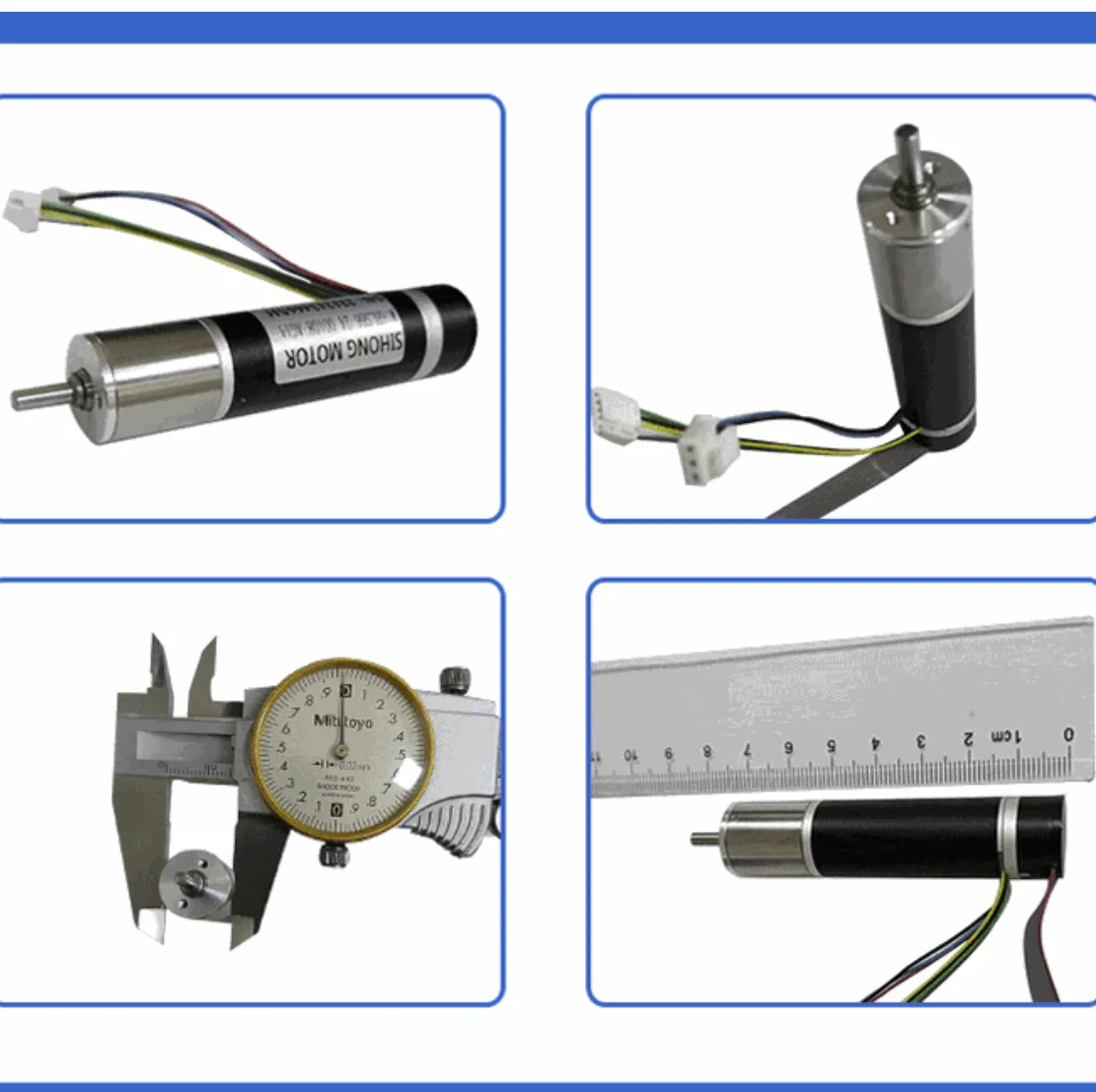 High-precision Motor 16mm Miniature 24V DC Servo Motor with 17-bit Absolute Value Encoder Intelligent Motor M16BLS+ D-AIS24005A