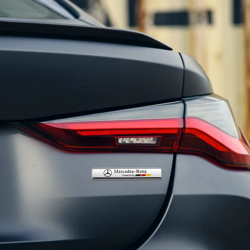 سيارة الخلفي الجذع الحاجز الجانب شعار شارة ملصق اكسسوارات لمرسيدس بنز Amg W203 W204 W205 W211 W463 W210 W212 W213 W218