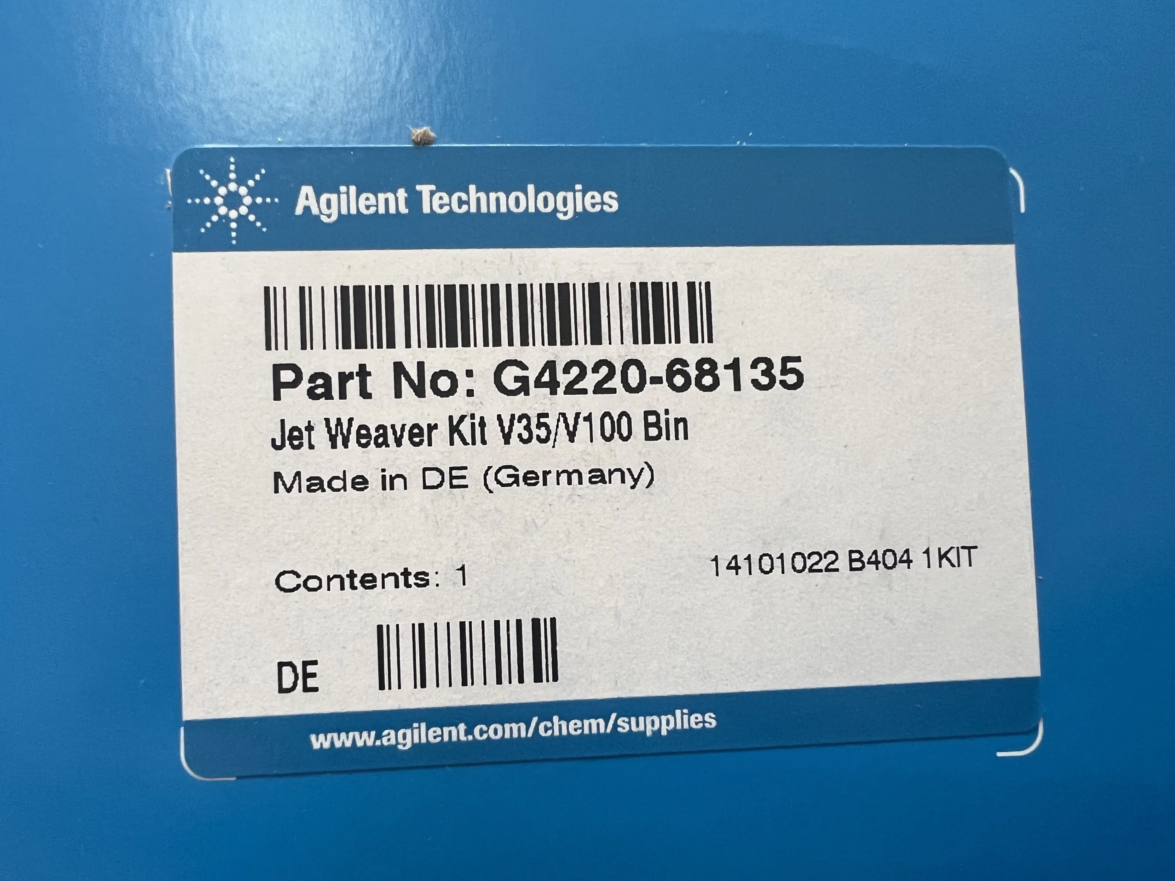 

AFINE Agilent G4220-68135 Jet Weaver In-Line Solvent Mixer Volume 35 µL/100 µL Compatible with 1290 Infinity Binary Pumps