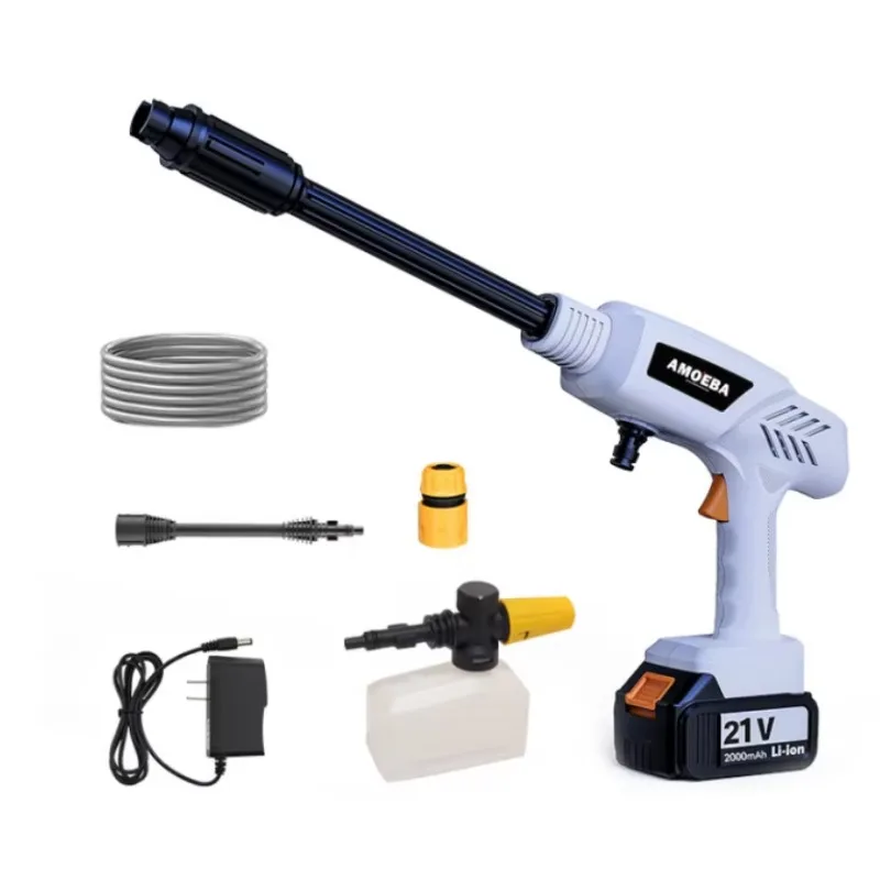 Preço baixo Pistola de lavagem de carro elétrica de alta pressão portátil sem fio 24v bateria recarregável pistola de lavagem de carro