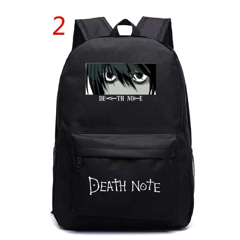 

Hot Japan Anime Death Notes Printing Backpack Boy Girl School Bag Travel Bag Galaxy Leisure Backpacks Laptop Backpack