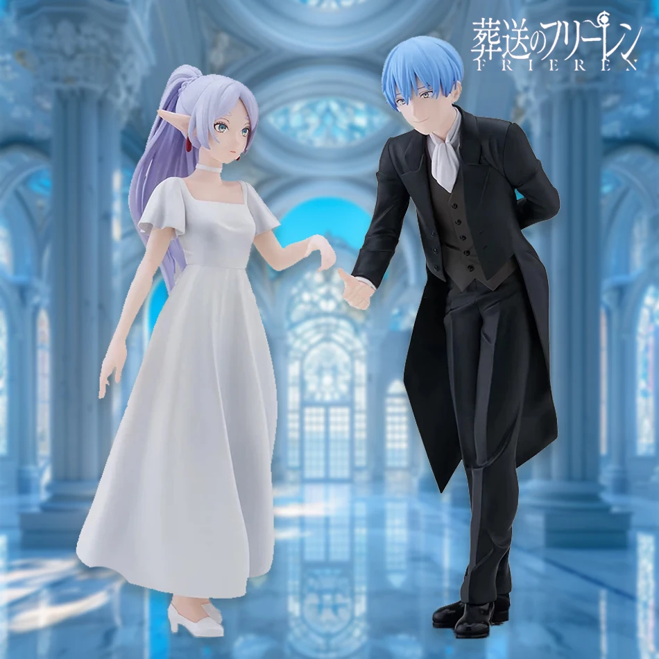 In Stock Original Anime Figure Sega Frieren: Beyond Journey's End FRIEREN LUMINASTA HIMMEL VORIG Action PVC Toys Figurine Models