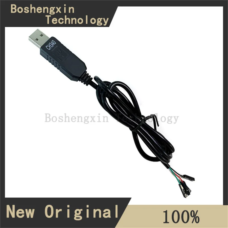 

1Pcs CH340 Download cable USB to serial port module USB to TTL flash cable RS232 upgrade small board with case