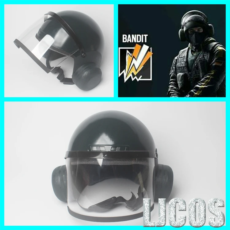 Game Rainbow Six Siege IQ Monika Weiss Helmet Cosplay Replica Prop for Halloween Christmas Comic Show Character Accessories