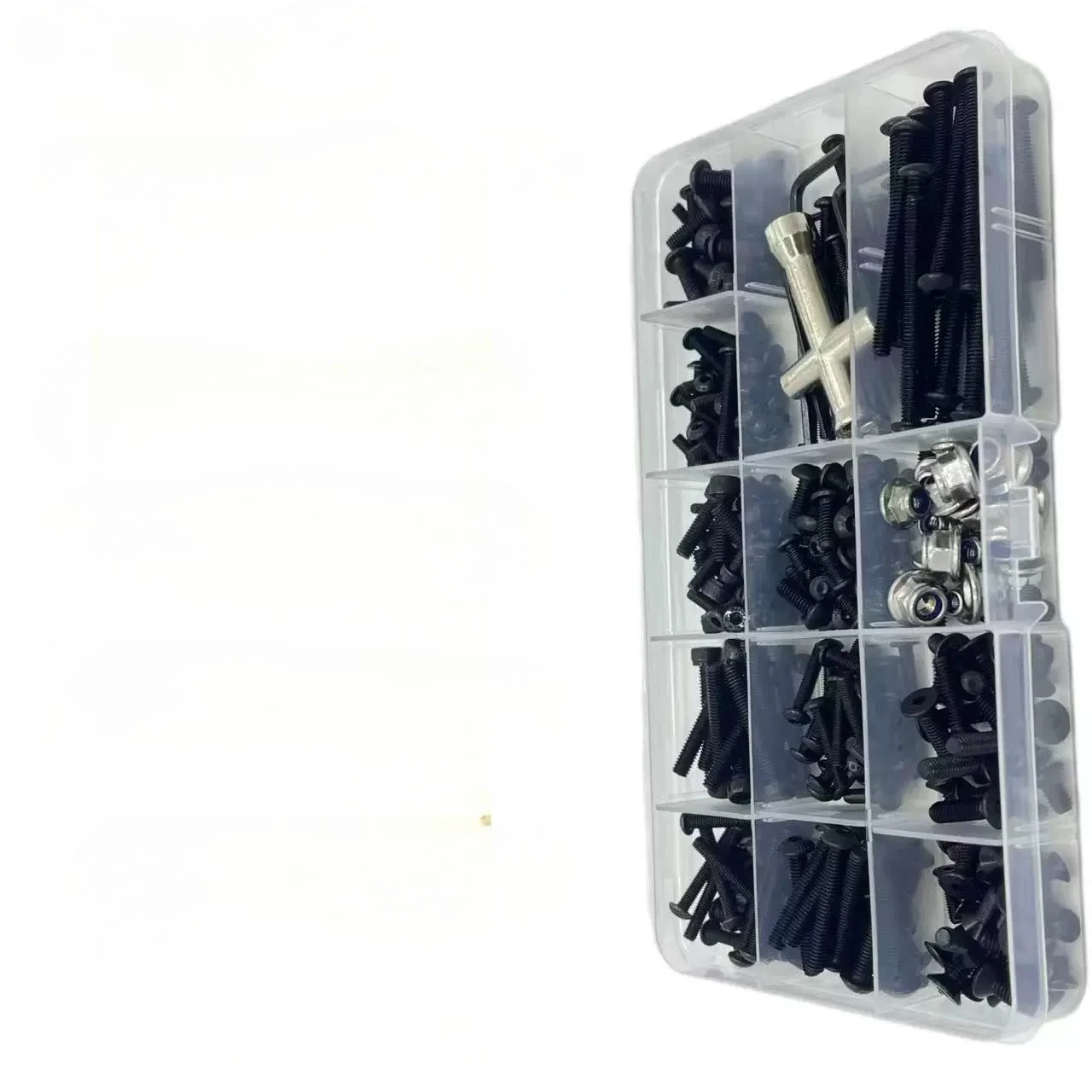 YIKONG 1/7 YK4073 TB7 RC Car Spare Parts Screw Box Bearing Package Screw Tool Box