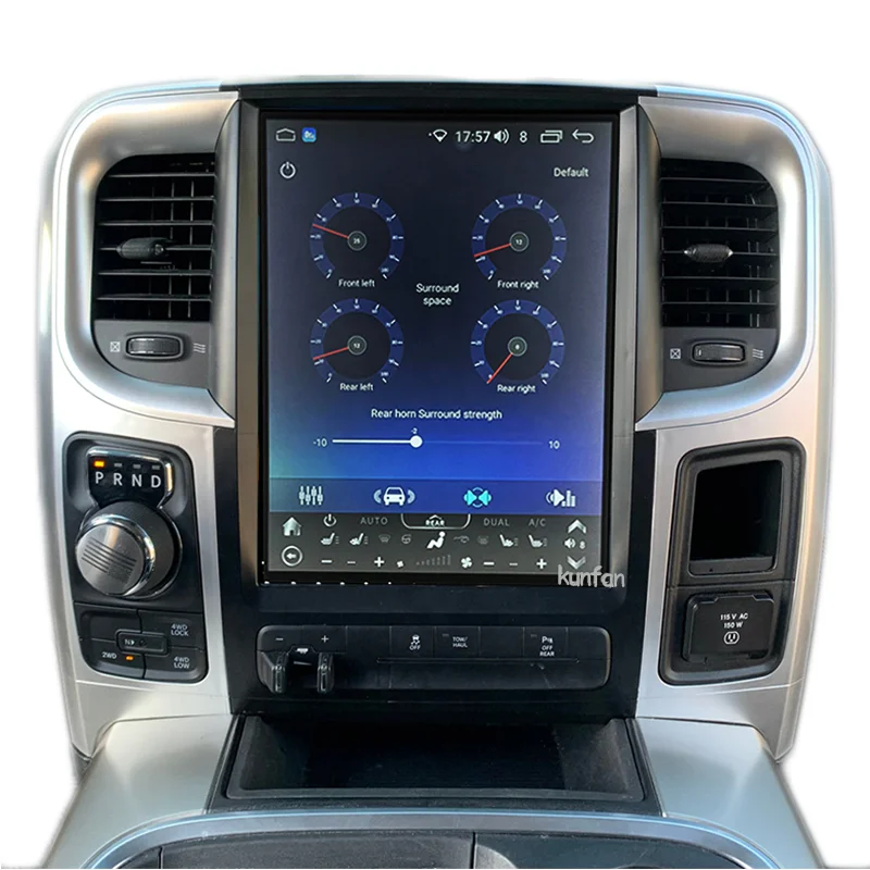 

13" Android Tesla Style Radio Touch Screen for Dodge Ram 1500 2500 2013 - 2018 Dashboard Upgrade Car Stereo