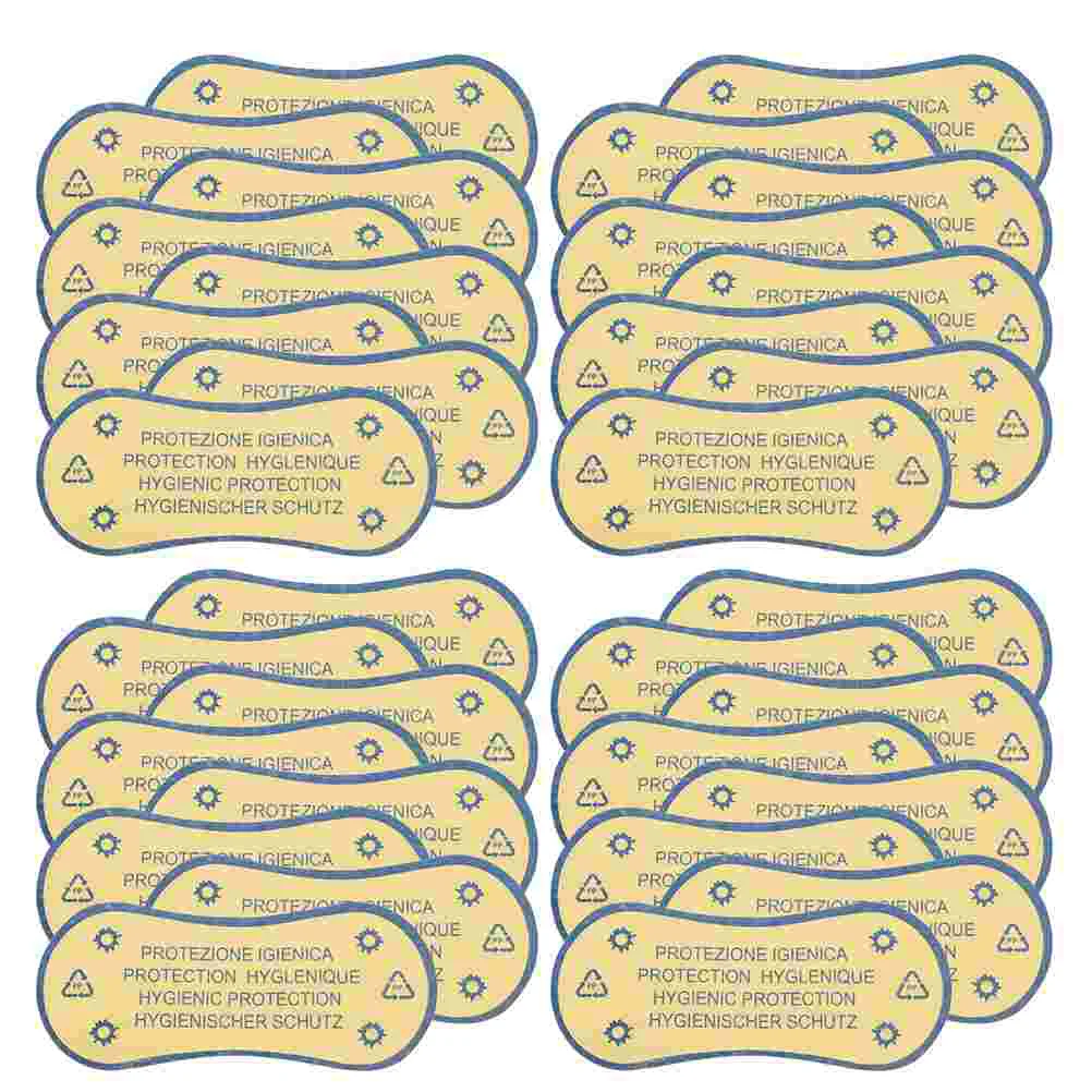 

100 Pcs Hygienic Swimsuit Stickers 4 8X11cm Self Adhesive Protective Liners For Underpants Barrier Clear PVC Swimwear