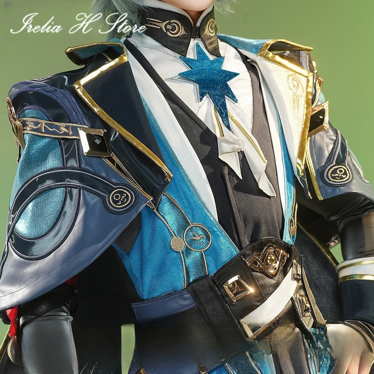 Irelia H Anaxa من Honkai: أزياء Star Rail التأثيرية Anxagoras Unifrom أزياء الهالوين