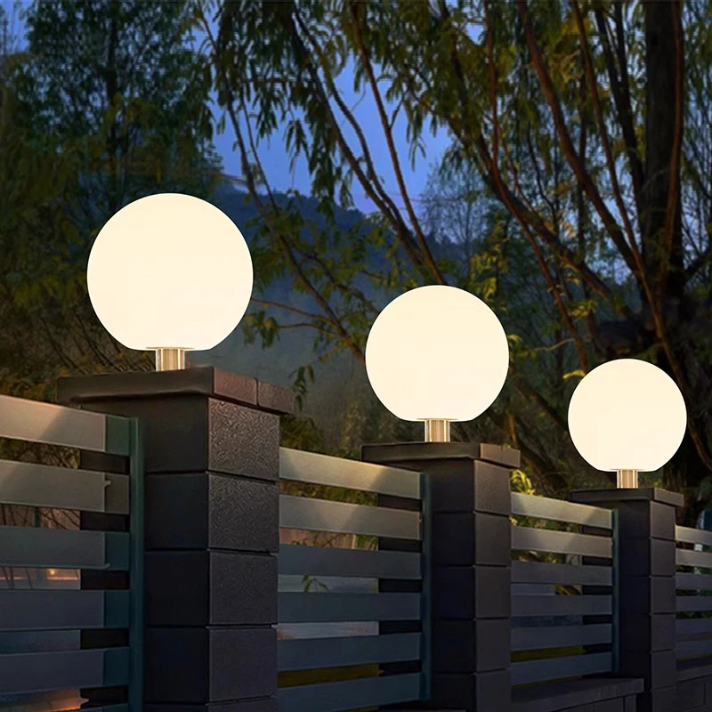 

Luminous spherical lamp lawn solar LED outdoor lighting solar lamp outdoor garden decoration outdoor garden lamp