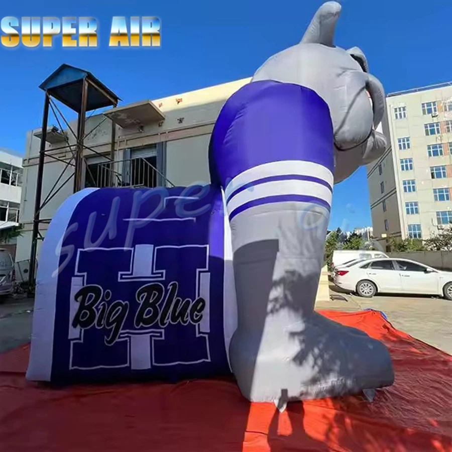 Maravilhoso design ao ar livre modelo de cachorro barraca de túnel barraca de arco inflável