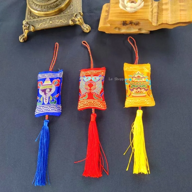 Red/Gold/Blue Tibetan Sachet Indoor Wardrobe Inside The Car To Decorative Purify The Air Remove Odor and Prevent Mosquitoes