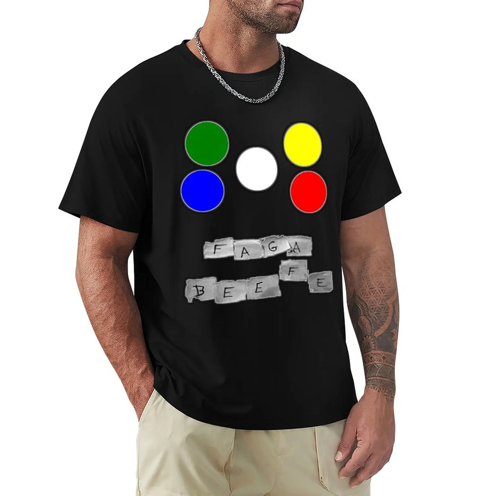 ¿Qué tal, Faga? Es hora de un poco de locura de medianoche! Camiseta Ligera con Estampado