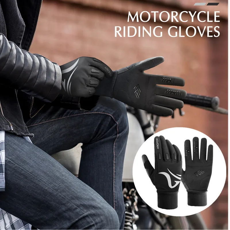 

Motorcycle Gloves Men Thickened Winter Warm Racing Riding Protective Guante Touchscreen Motorcross Luvas for Harley KTM Kawasaki