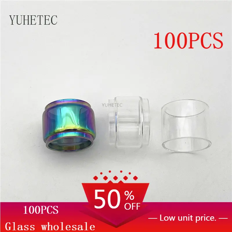 

100PCS Glass Tube for KYLIN Mini 5ml/ KYLIN Mini V2 5ml /KYLIN V2 RTA 5ml / Kylin M 4.5ml / Kylin M PRO 8ml