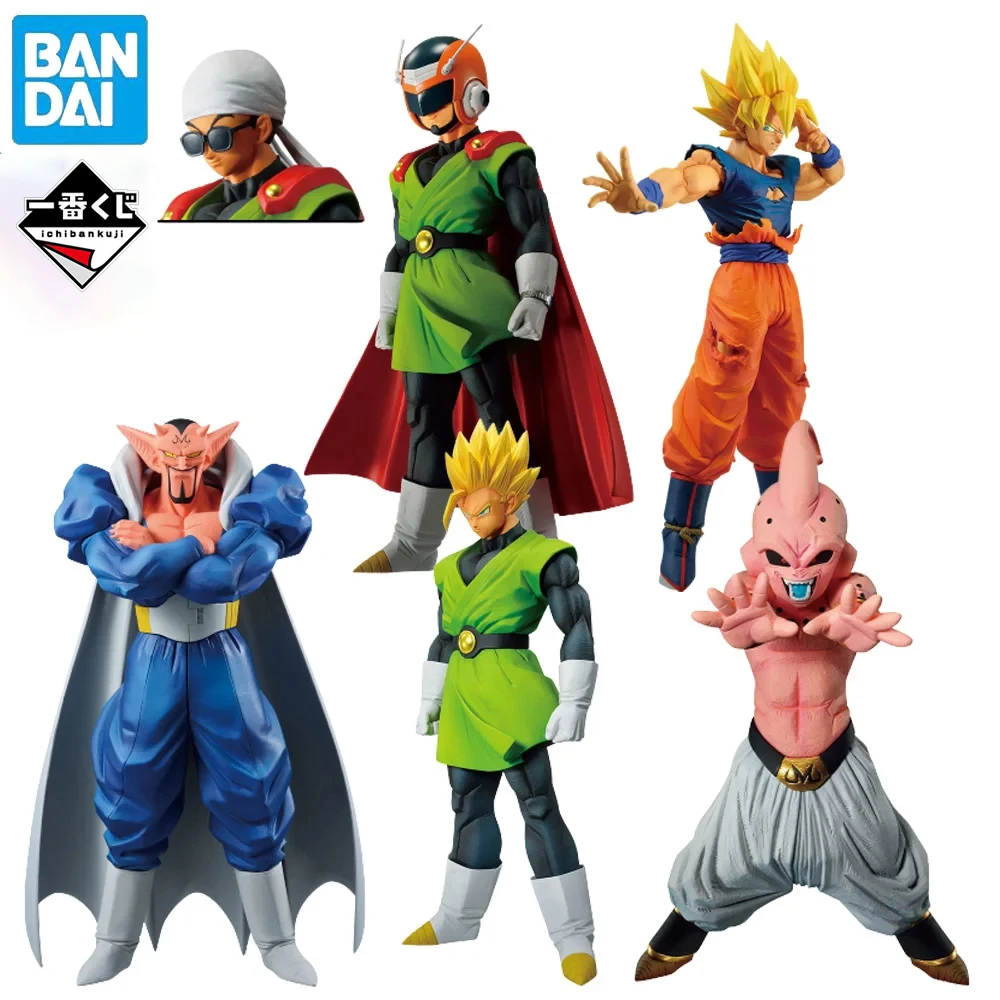 

Оригинал в наличии BANDAI Ichiban Kuji Son Gohan Dabura Buu Son Goku Фигурка аниме Dragon Ball Z Модель из натуральной коробки