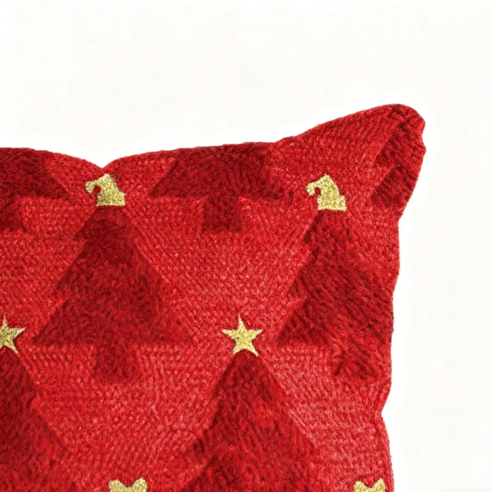 Christmas Pillow Cover 18x18 Inch Machine Washable Christmas Pillow Cover Plush Pillowcase For Living Room Bed Sofa Bedroom