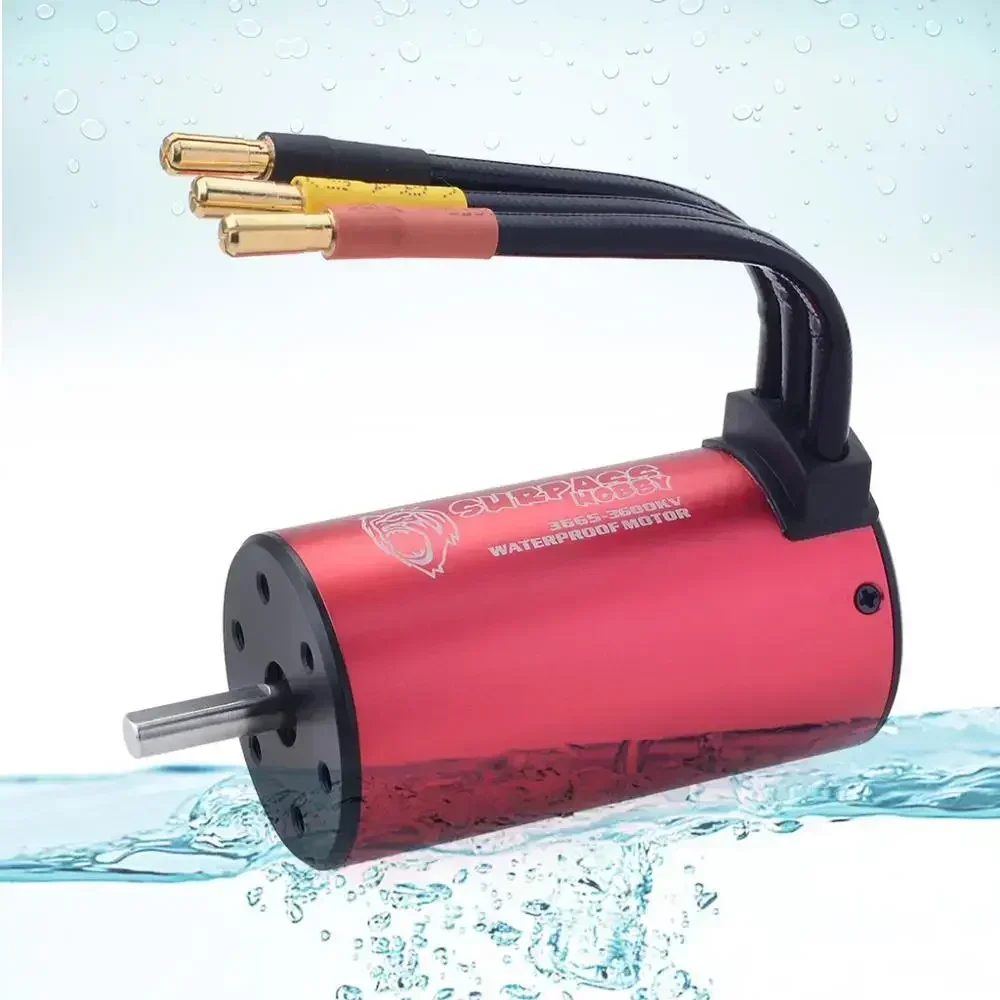 Surpass Hobby KK 3650 3660 3670 3674 Motor sem escova à prova d'água para caminhão 1/8 1/10 1/12 RC Drift Off-Road Car Wltoys MJX Boat
