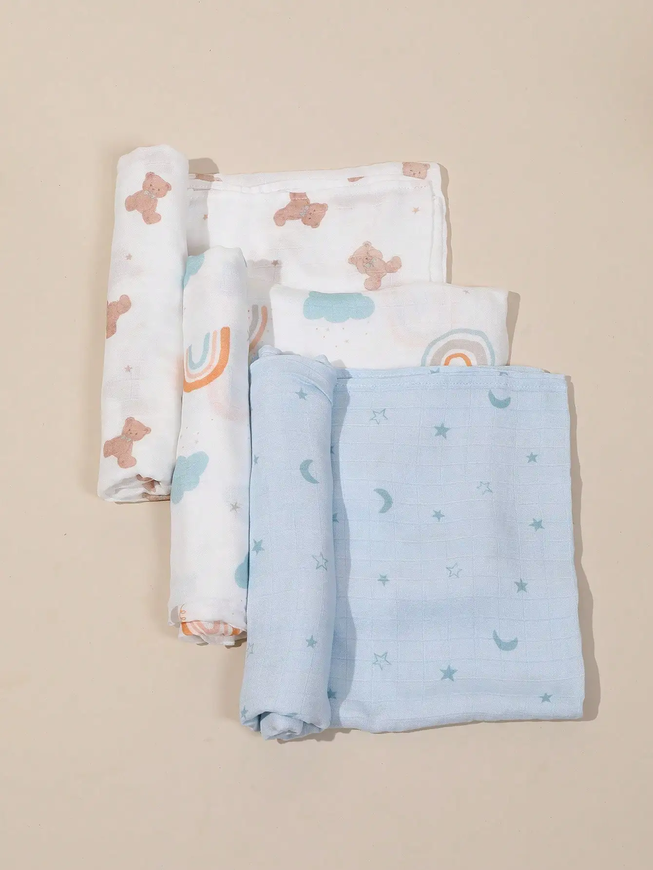 

New Bamboo Baby Blankets Newborn Baby Blanket Muslin Swaddle Wrap Feeding Burp Cloth Towel Scarf