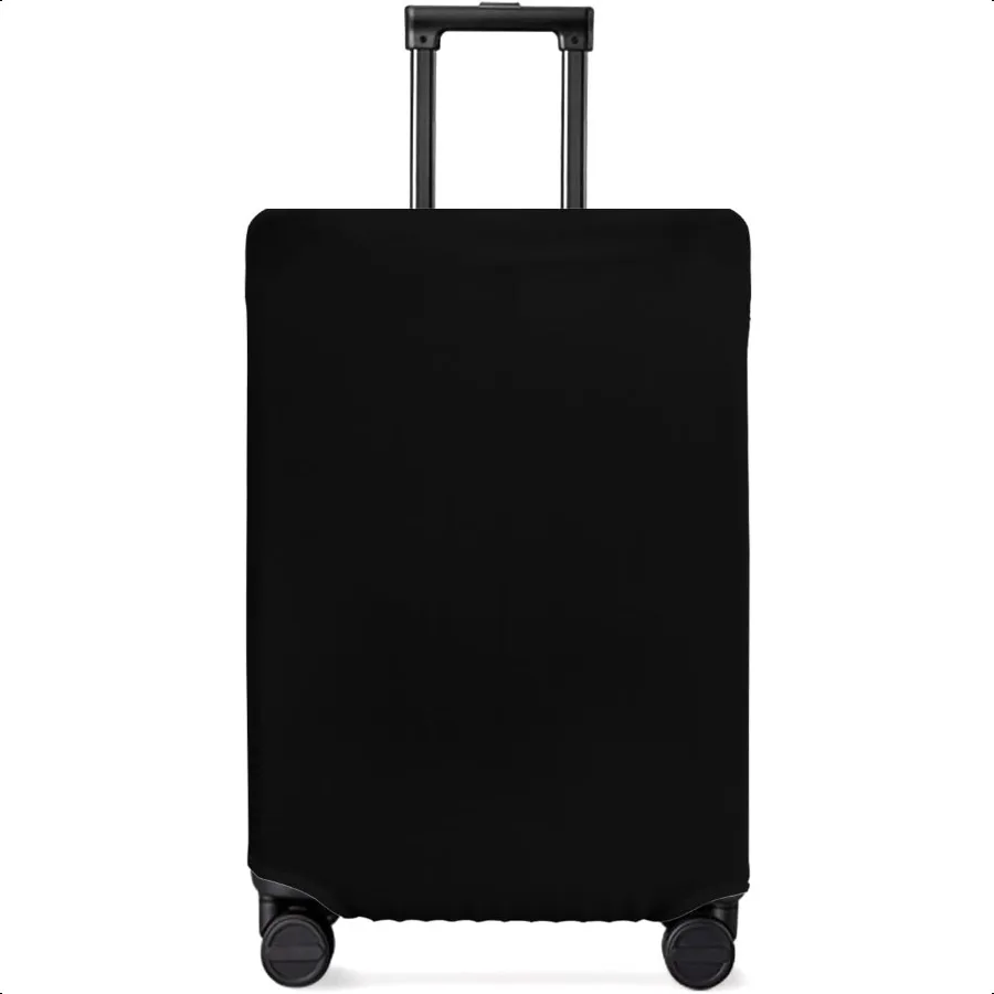 

Black Travel Lage Cover Solid Antiscratch Travel Suitcase Protector Covers Washable Elastic Baggage Covers Fit 2628 Inch Carry