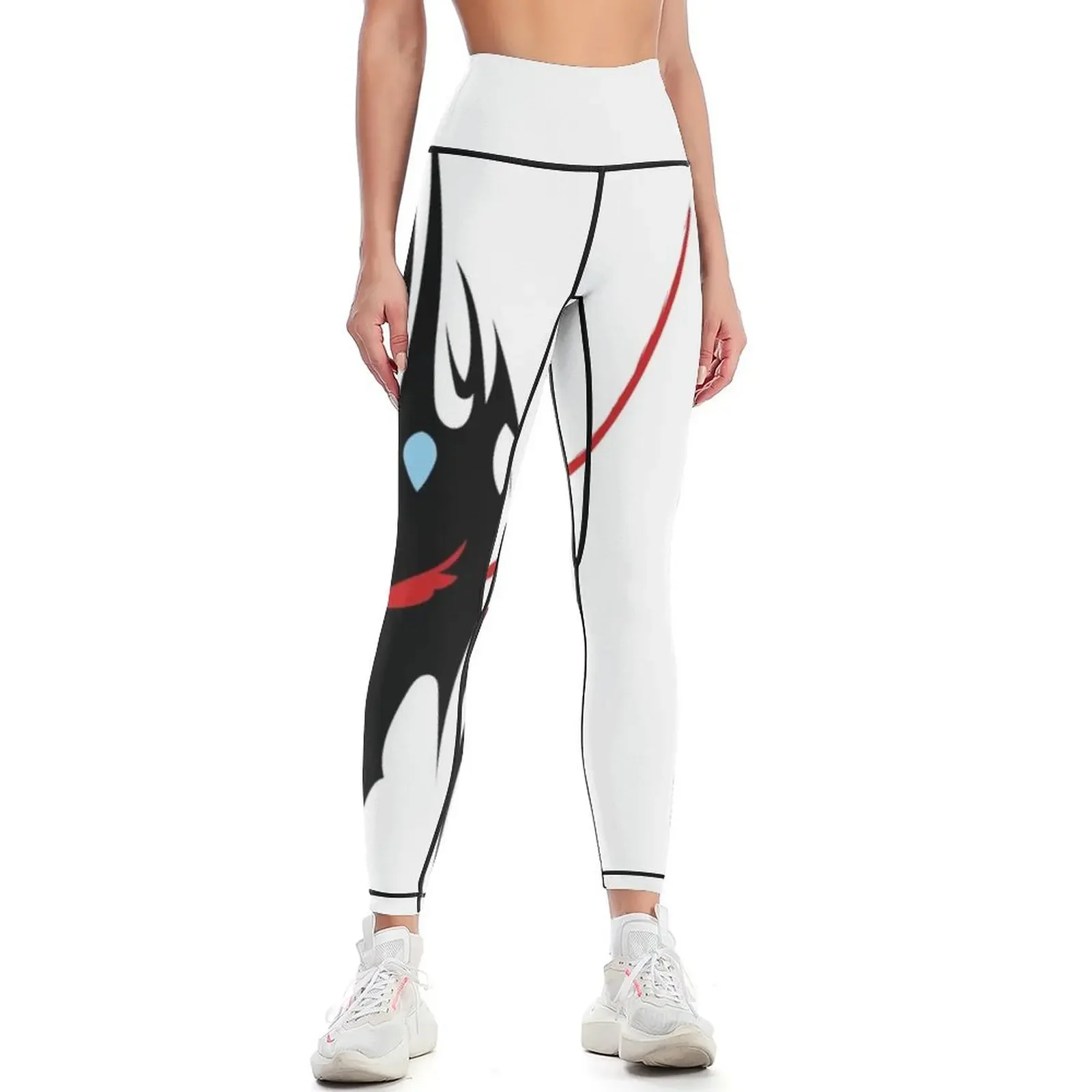 

Morgoth black and red ring Leggings workout clothes for gym clothing sporty woman gym gym womans Womens Leggings