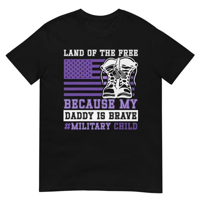 

Purple Up For Military Kids Child Month T Shirt