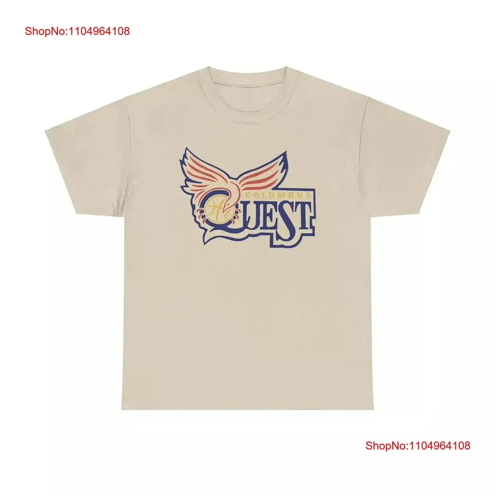 

Футболка Columbus Quest Ohio American Basketball League '96 '98 S 5XL, винтажная стираная модная мужская футболка для повседневной носки