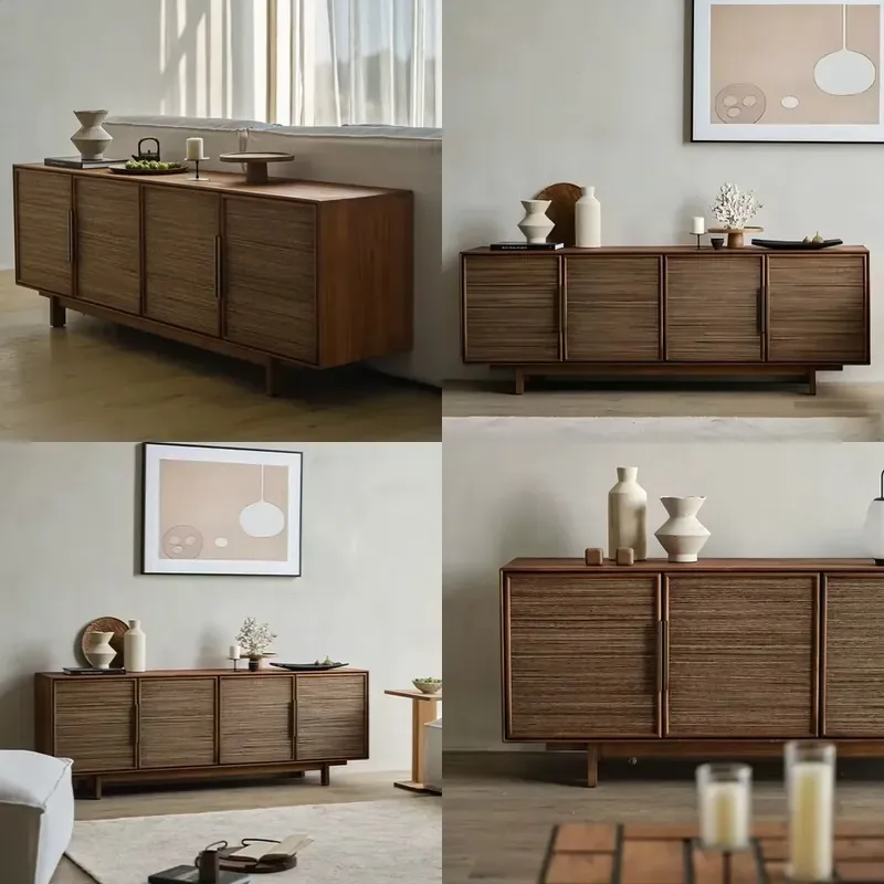 Bedroom Low Cabinet Locker Deluxe Long Locker Short Wide Drawer Cabinet Modern Living Room TV Cabinet Combination Dresser