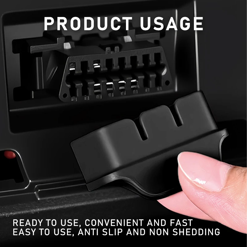 Car Logo OBD Silicone Obd Dust Cover Protective Cover Accessories For Dongfeng Motor DFM Aeolus ax3 k01 Ax5 580 DFSK Glory 360 view 3