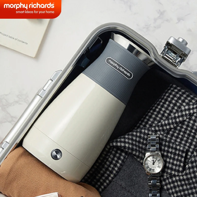 Morphy Richards Electric Kettle 400ML Stainless Steel Portable Mini Travel Kettle 100V-240V Universal Voltage Automatic Thermal