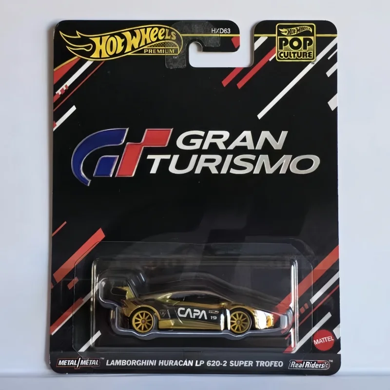 Em estoque rodas quentes hxd63 pop cultura gran turismo série modelo de fundição lamborghini porsche coleção brinquedos modelo de carro presentes