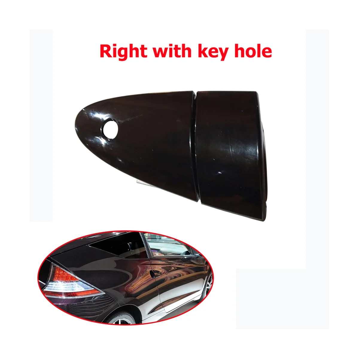 Car Door Outer Handle Assy with & No Key Hole for CRZ -Z ZF1 ZF2 2011-2015 72141--003ZE RH 72181--G01ZC LH