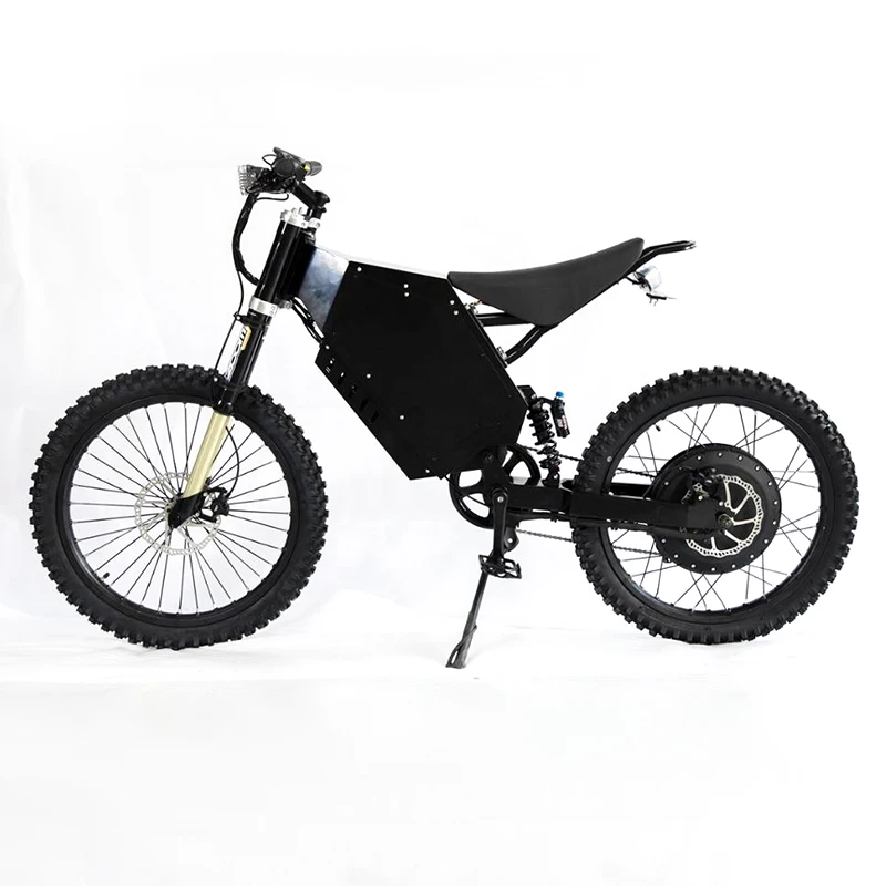 5000w 8000w Stealth Bomber 72v Electric Off Road Electric Motorcycle Top Speed 80 Km/h For Adults