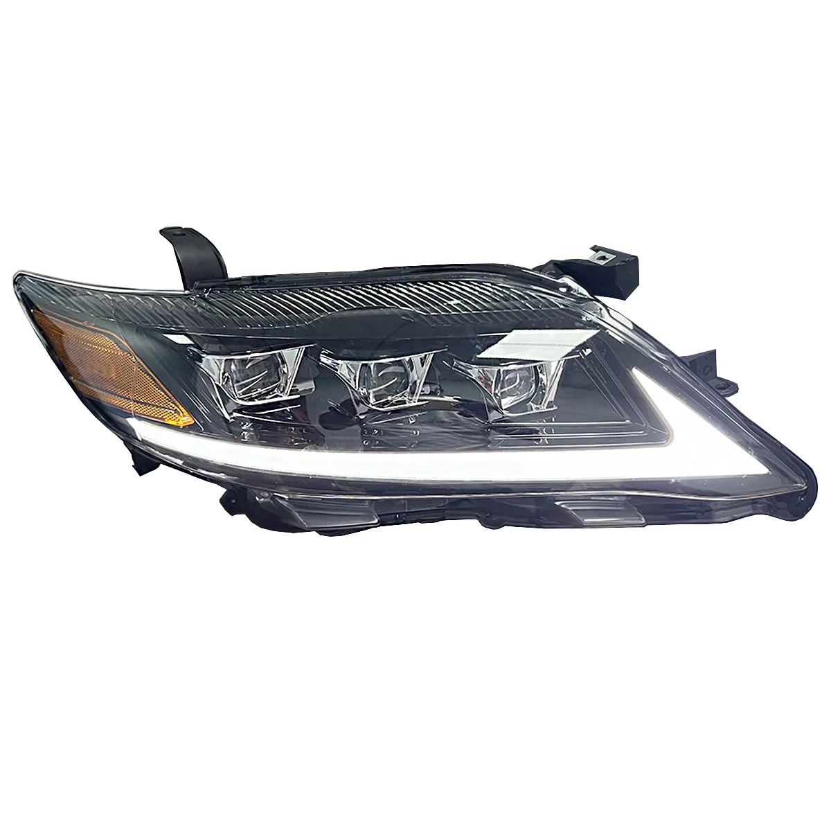 Auto lamps for Toyota Camry US Version camry 2007 2008 2009 2010 2011 year upgrade 3 lens LED headlights plug and play