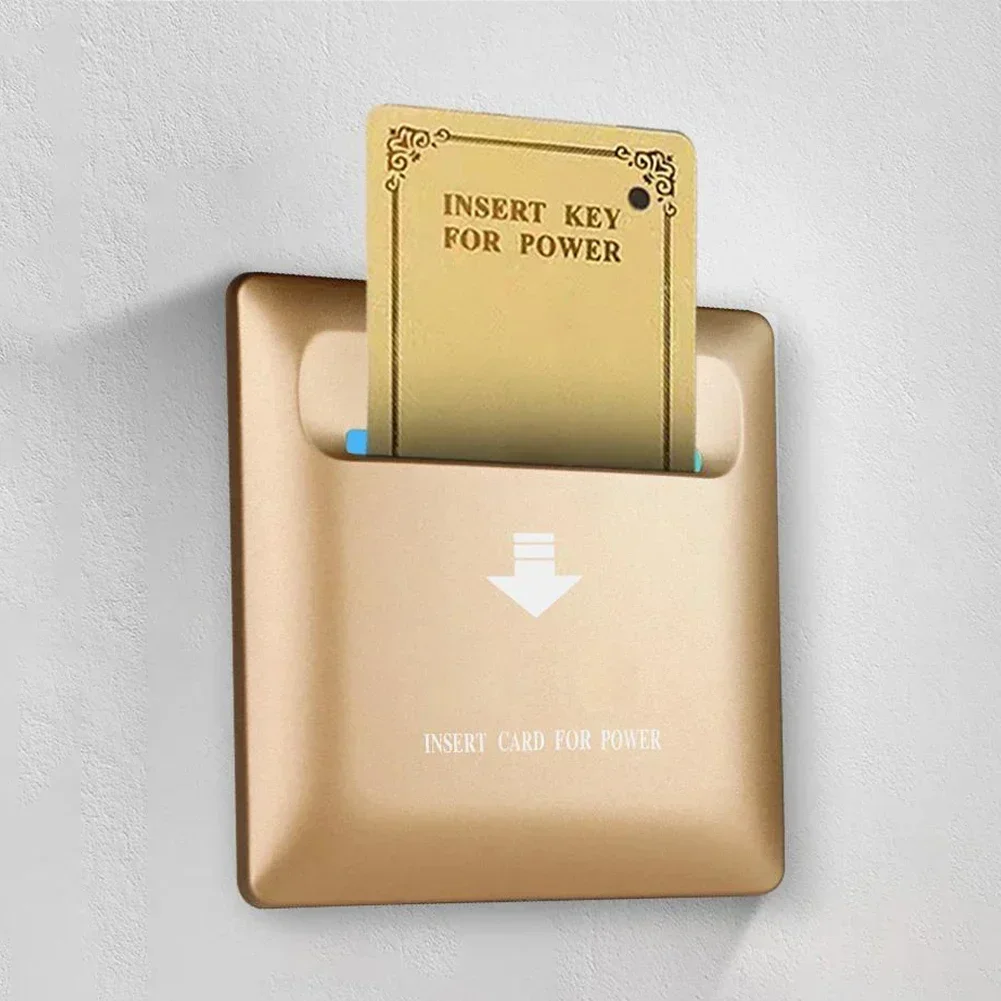 

Card Power Switch Energy Saving Wall Control Switch 13.56MHz Hotel Switch Saver Socket Wall Mounted Energy Saving Switch