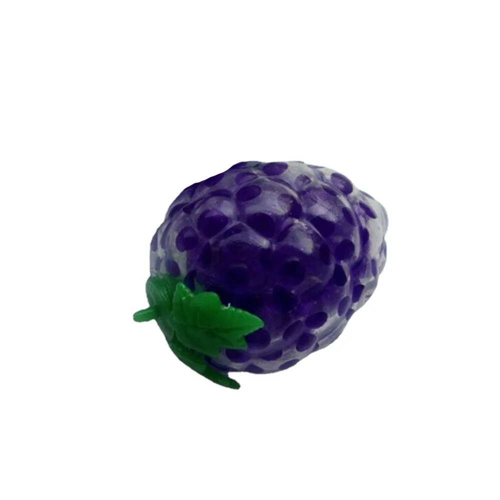 1pc New Strawberry Fruit Squishy Stress Balls Watermelon Squishy Texture Dough Ball Anxiety Relief Squeeze Toys Stress Relief
