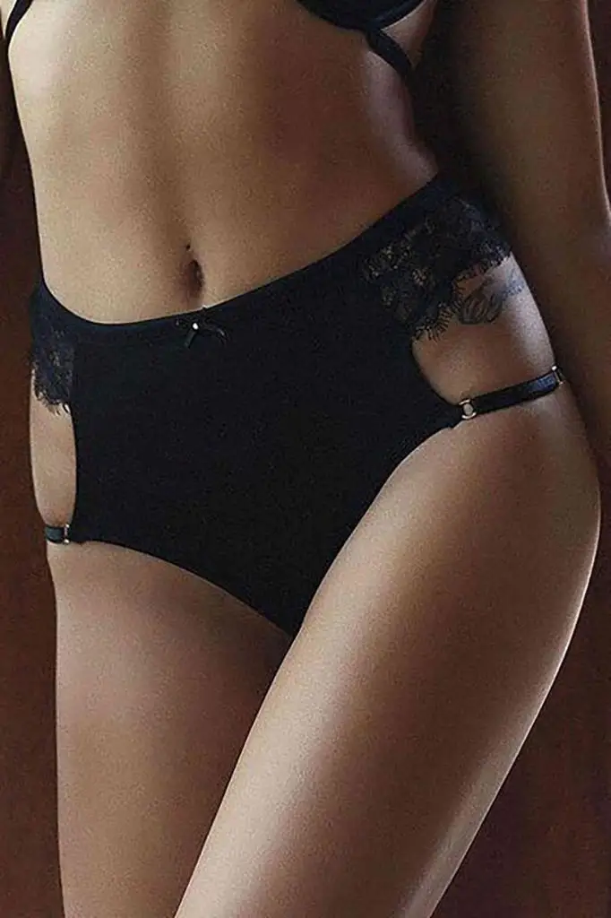 Vrolijk Zien Zwarte Slipje